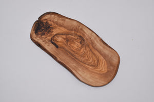Tagliere fetta rustica mini in legno d'ulivo