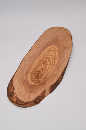 Tagliere rustico senza manico medio in legno d'ulivo