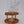 Load image into Gallery viewer, Oil cruet two uses flower base in olive wood 
