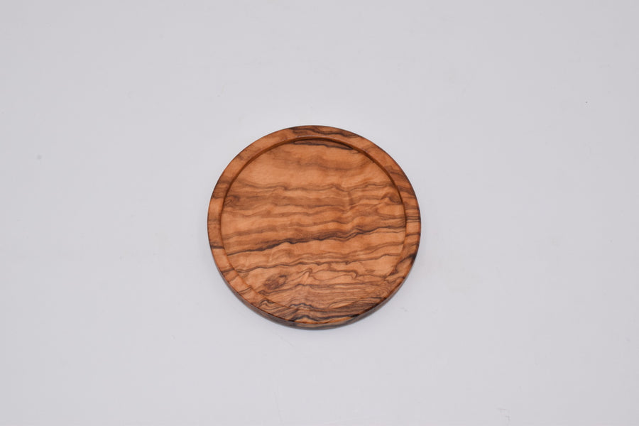 Coaster in olive wood