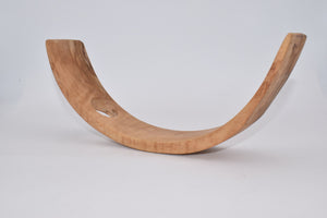 Curved Leonardo in olive wood