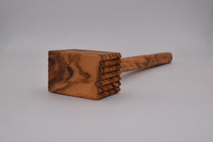 Olive wood meat tenderizer