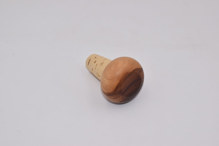 Tappo a pomello in legno d'ulivo