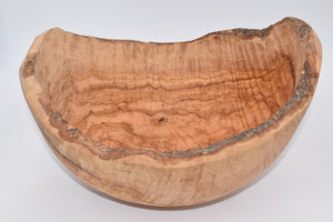 Ciotola naturale in legno d'ulivo