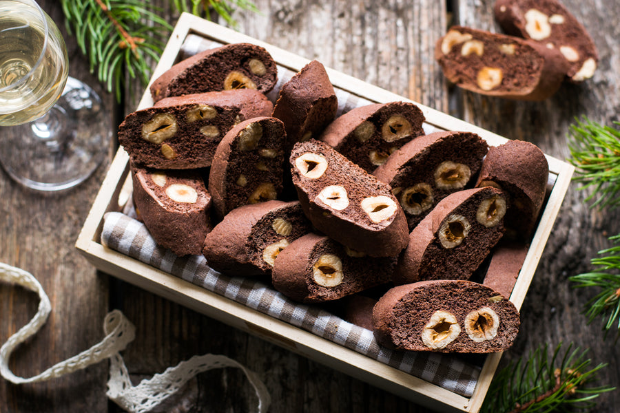 Cantucci cacao e nocciole