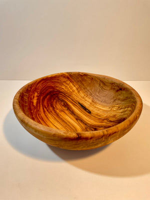 Olive wood bowl