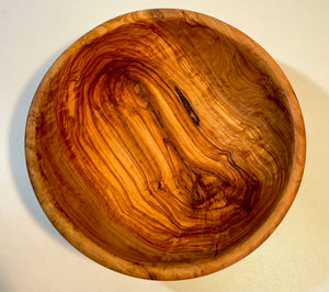 Olive wood bowl